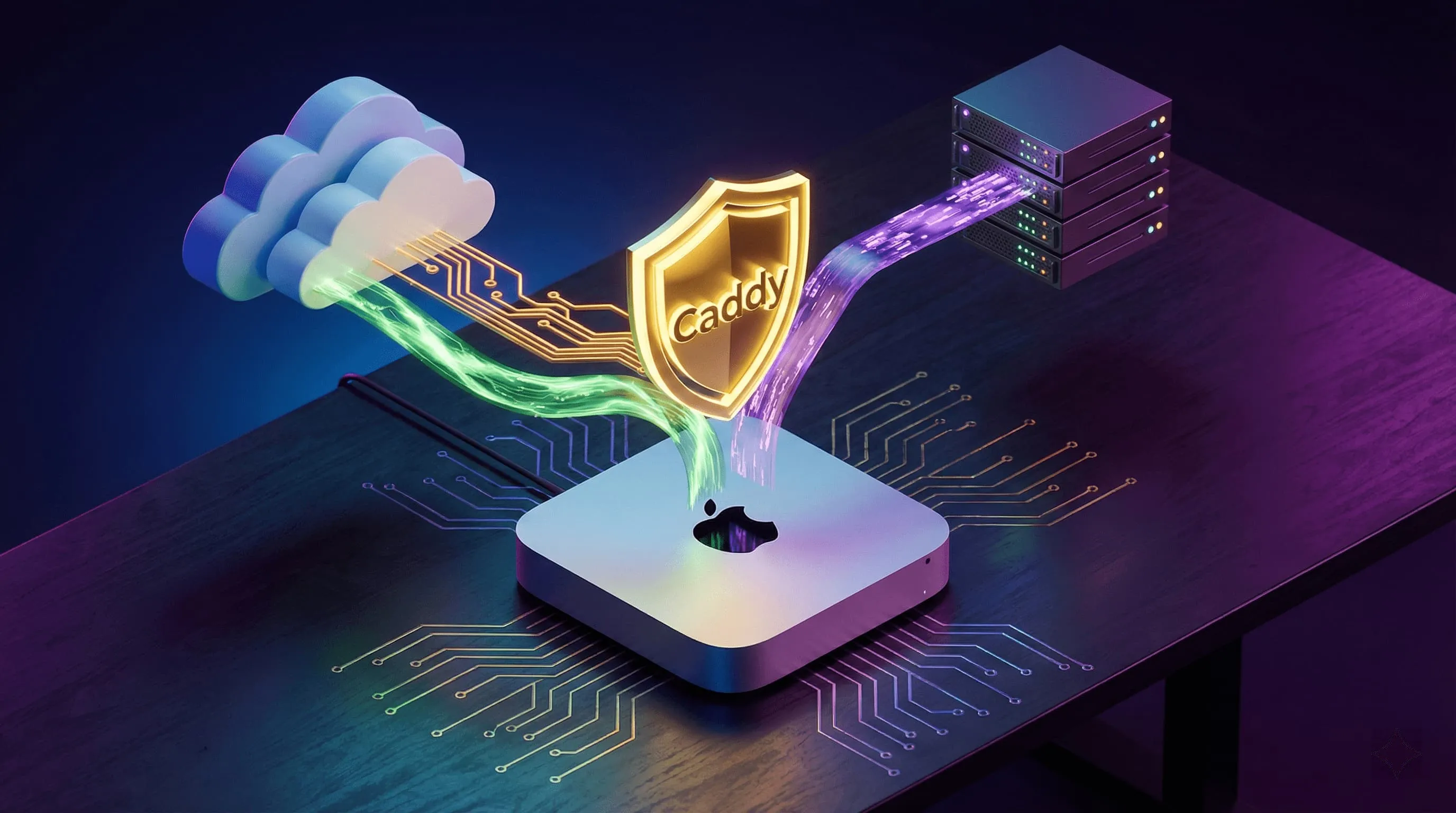 🚀 Caddy 网关：混合云 Homelab 的终极答案