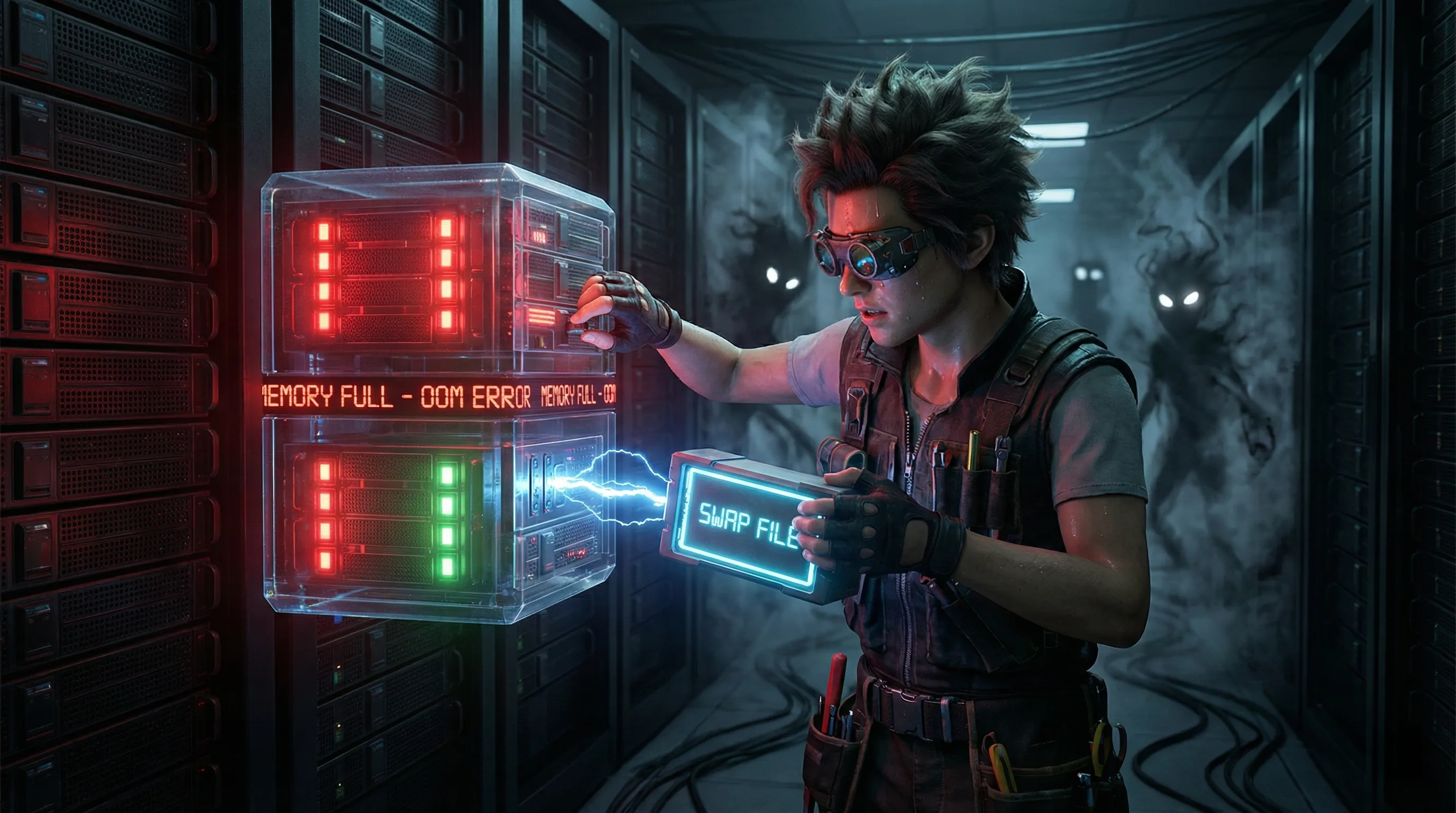 设置虚拟交换内存