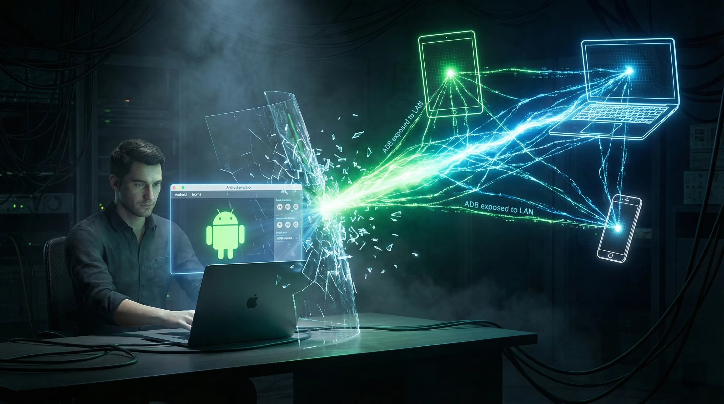 🚀 Mac 实战：将 Android 模拟器 ADB 端口暴露给局域网